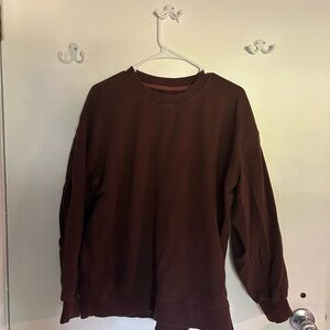 Lululemon Athletica Brown Sweatshirt